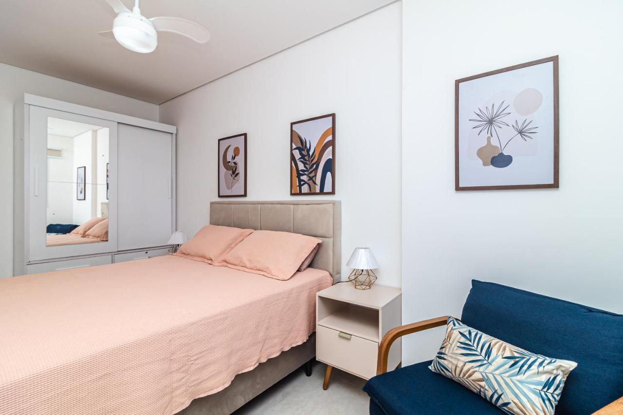 Apto Otima Localizacao A 100M Da Praia, Piscina, Ar Condicionado, Garagem E Portaria 24H Praia Grande Dış mekan fotoğraf