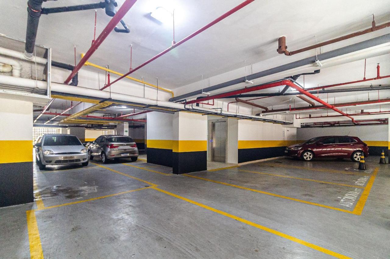 Apto Otima Localizacao A 100M Da Praia, Piscina, Ar Condicionado, Garagem E Portaria 24H Praia Grande Dış mekan fotoğraf